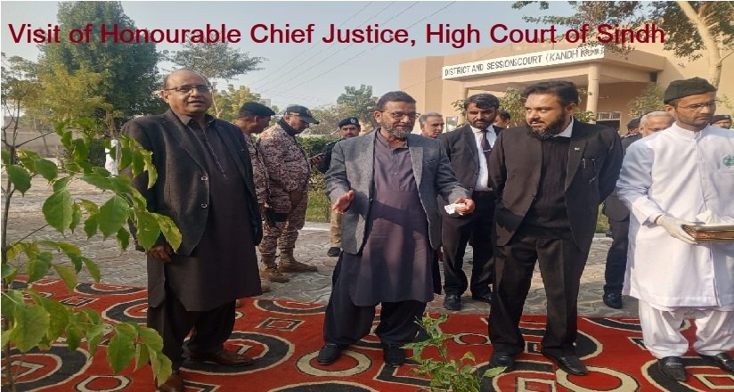 Visit of the Honourable Chief Justice, Sindh High Court (1)