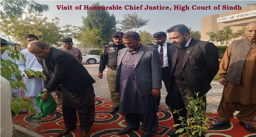 Visit of the Honourable Chief Justice, Sindh High Court (3)